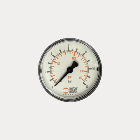 Barometër Ø40 1/4" 0 - 12 bar