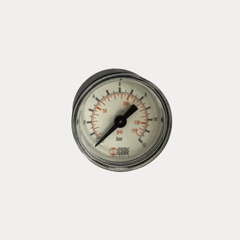 Barometër Ø40 1/8" 0 - 12 bar