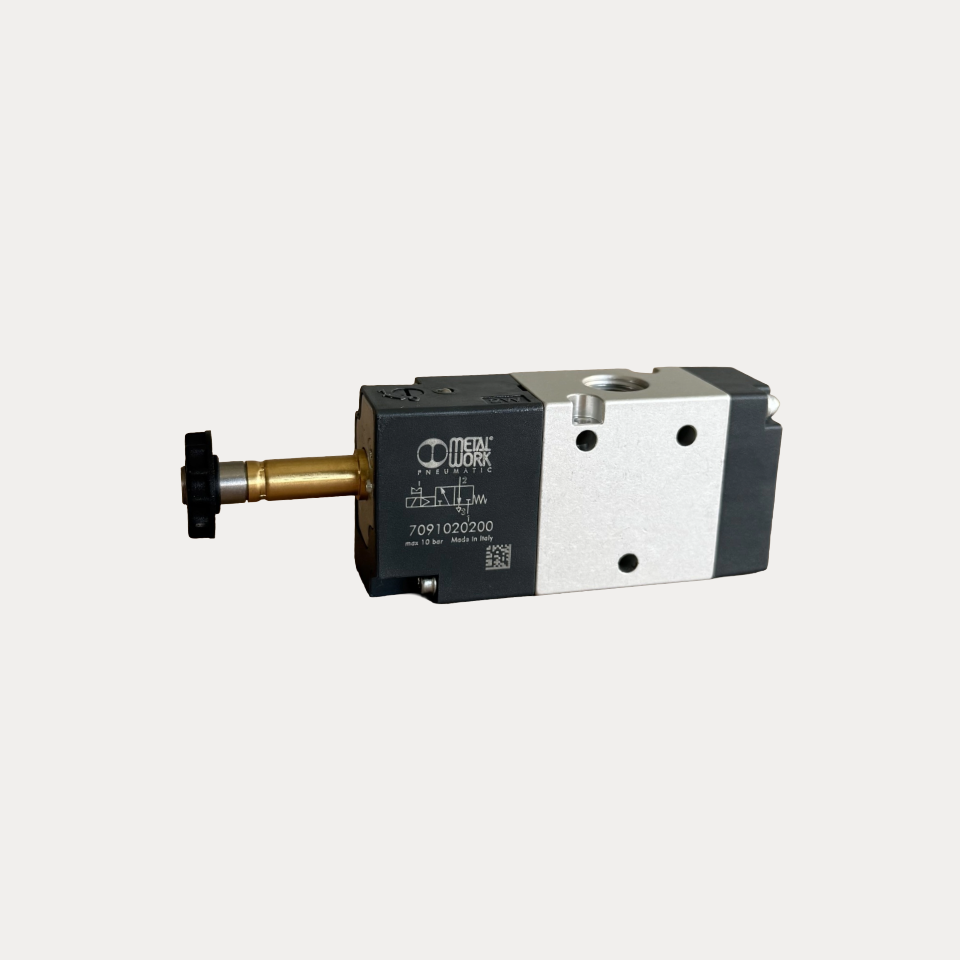 Valvulë BASIC elektro-pneumatike 1/4" 3/2 monostabile me spirale mekanike NC