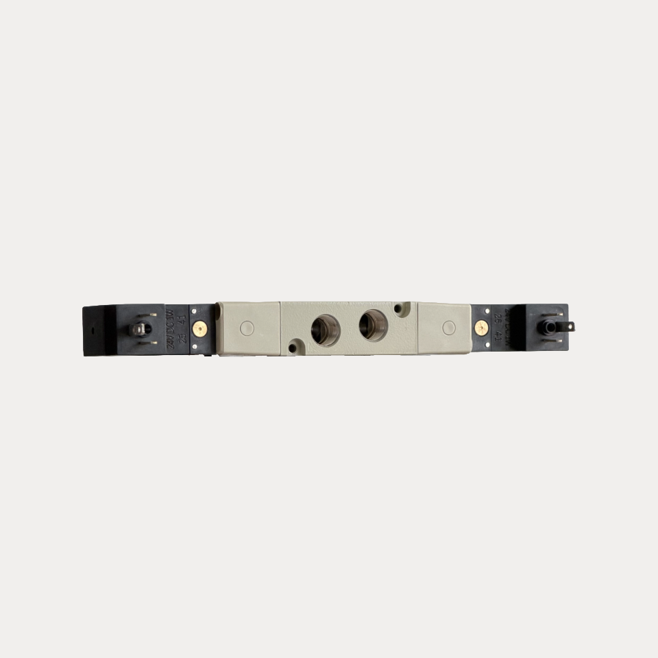 Valvulë Mach 16 elektro-pneumatike 1/8" 5/2 bistabile me dy bobina 24VDC